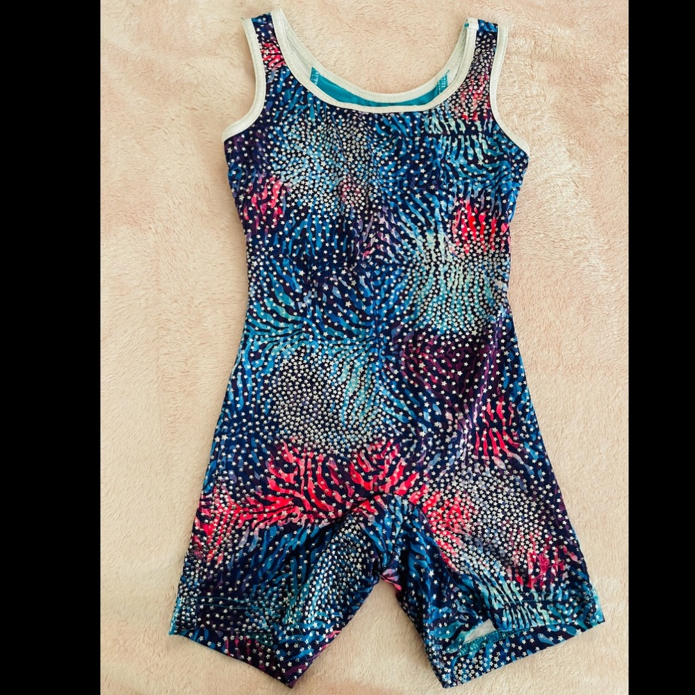XS 4/5 Gymnastics Biketard